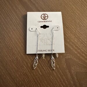 Giani Bernini Sterling Silver Twisted Earrings